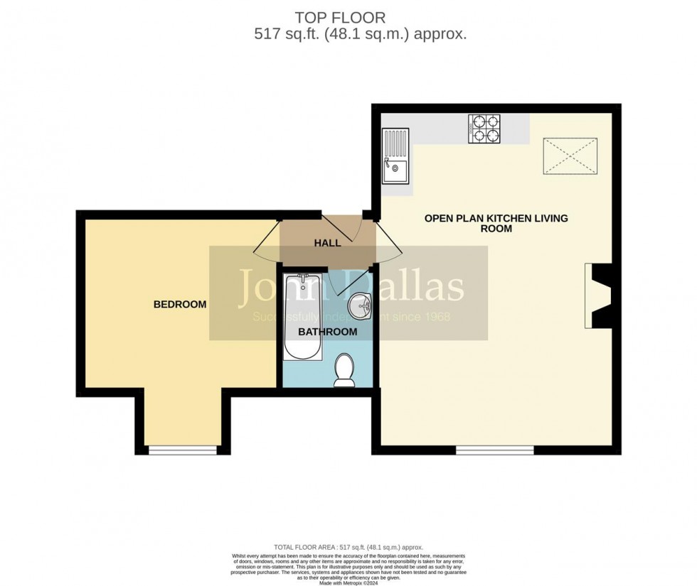 Floorplan for Normanton Road, South Croydon