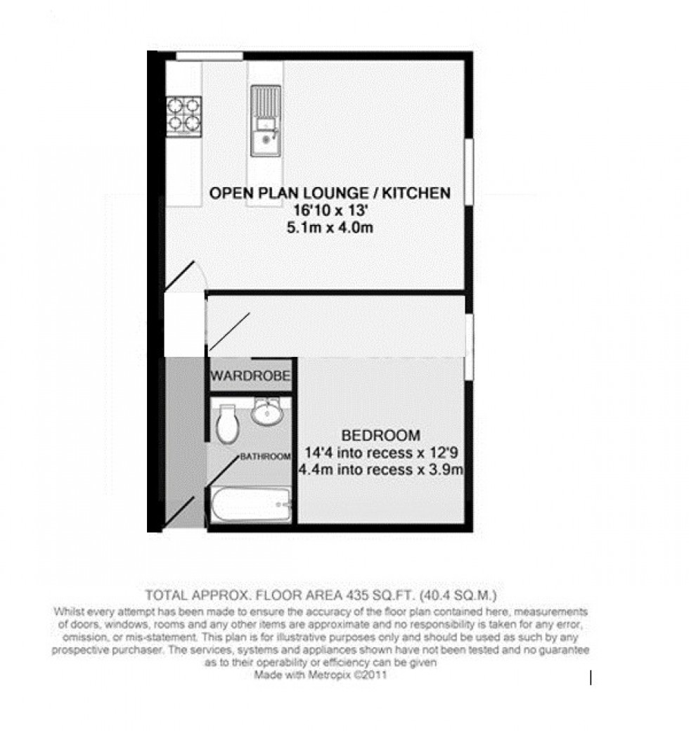 Floorplan for Croindene Court, South Croydon